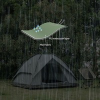 Палатка четырехместная автоматическая Naturehike NH21ZP008 Темно-зеленая (6976023920660)
