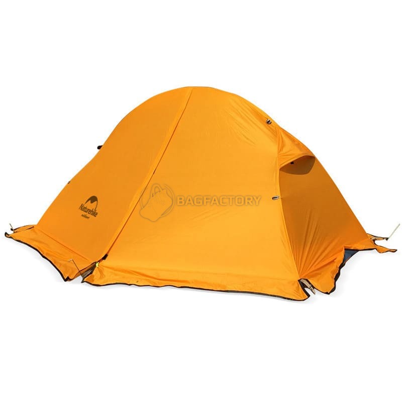 Палатка одноместная Naturehike Cycling 1 NH18A095-D 210T с футпринтом Оранжевый (6975641886495)