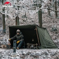 Палатка одноместная Naturehike NH21YW157 Темно-зеленая (6927595712054)