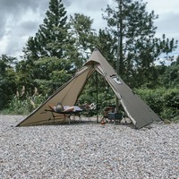 Палатка одноместная с острой верхушкой Naturehike CNK2300ZP025 Коричневый (6976023922534)