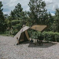 Палатка одноместная с острой верхушкой Naturehike CNK2300ZP025 Коричневый (6976023922534)