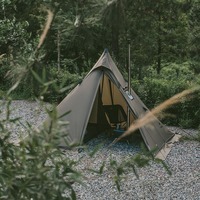 Палатка одноместная с острой верхушкой Naturehike CNK2300ZP025 Коричневый (6976023922534)