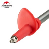 Треккинговая палка 3-секционная Naturehike ST06 NH17D006-D 1 шт Черная (6927595748596)