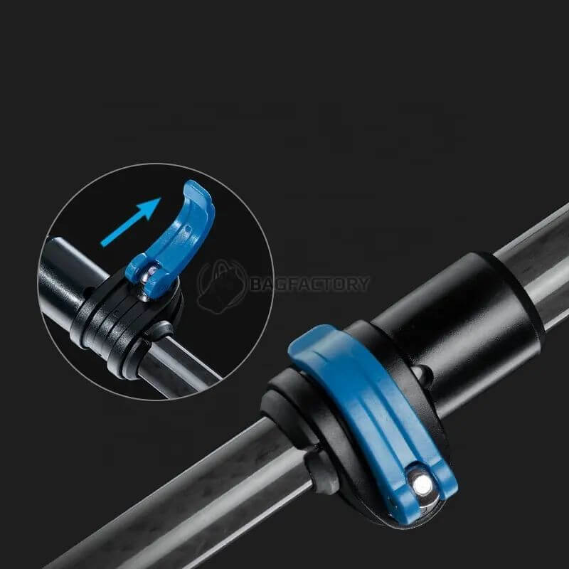 Треккинговая палка Naturehike ST07 NH18D010-Z Carbon 99-115 см 1 шт Бордовая (6927595748480)