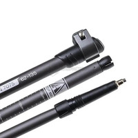Треккинговая палка Naturehike ST 03 7075 AL NH17D017-D 135 см Черная 1 шт (6975641885139)