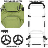 Хозяйственная сумка-тележка ShoppingCruiser Allround 41л Green (930787)