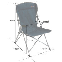 Кресло раскладное Pinguin Guide Chair 48х34х46 см Petrol (PNG 641.Petrol)