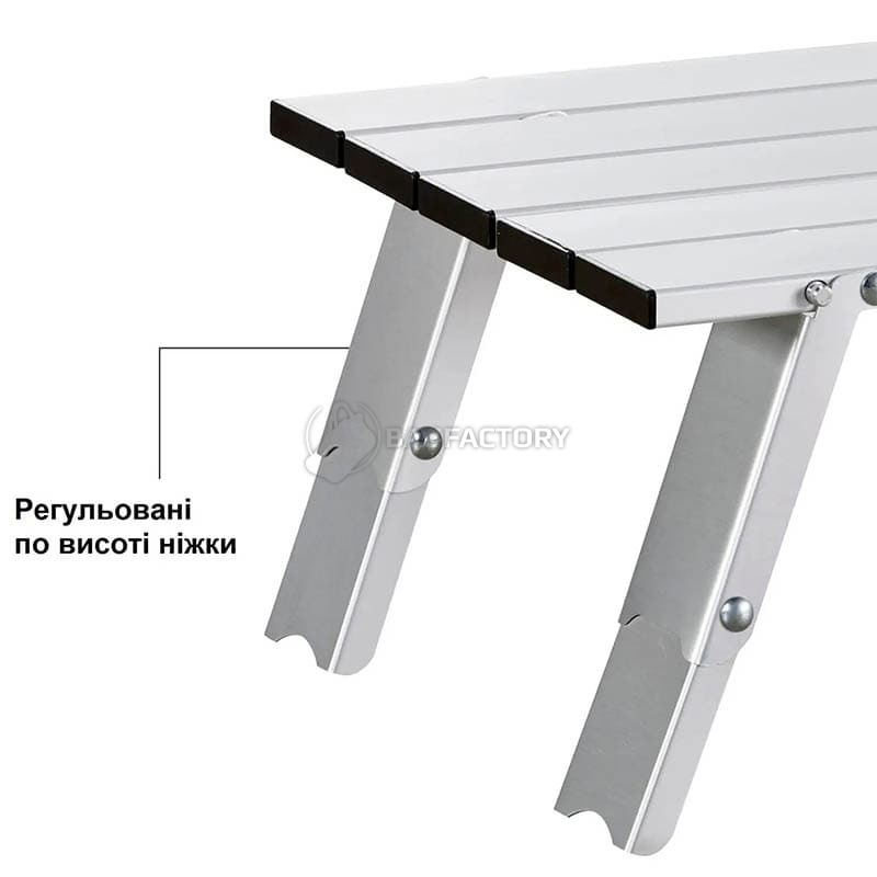 Стол раскладной Uquip Handy Silver (DAS302771)