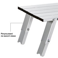 Стол раскладной Uquip Handy Silver (DAS302771)