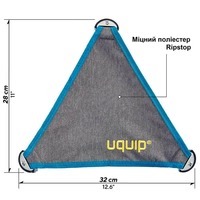 Стул раскладной Uquip Trinity L Grey (DAS302770)