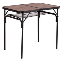 Стол раскладной Bo-Camp Decatur 90x60 cm Black/Wood look (DAS301467)