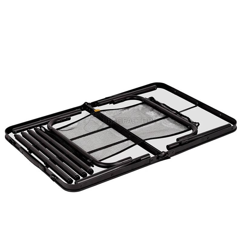 Стол раскладной Bo-Camp Decatur 90x60 cm Black/Wood look (DAS301467)