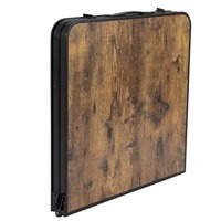 Стол раскладной Bo-Camp Greene 120x60 cm Black/Wood look (DAS301531)