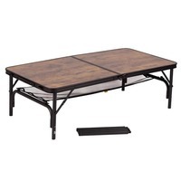 Стол раскладной Bo-Camp Greene 120x60 cm Black/Wood look (DAS301531)