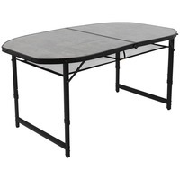 Стол раскладной Bo-Camp Northgate Oval 150x80 cm Black/Grey (DAS302569)