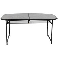 Стол раскладной Bo-Camp Northgate Oval 150x80 cm Black/Grey (DAS302569)