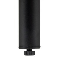Стол раскладной Bo-Camp Woodbine Oval 100x70 cm Black/Wood look (DAS302783)