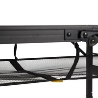 Стол раскладной Bo-Camp Melrose Oval 120x80 cm Black/Wood look (DAS302785)