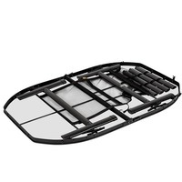 Стол раскладной Bo-Camp Melrose Oval 120x80 cm Black/Wood look (DAS302785)