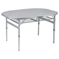 Стол раскладной Bo-Camp Premium Oval 120x80 cm Grey (DAS302789)