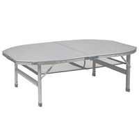 Стол раскладной Bo-Camp Premium Oval 120x80 cm Grey (DAS302789)