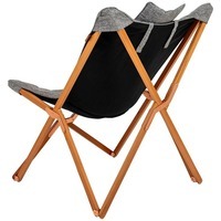 Кресло раскладное Bo-Camp Bloomsbury L Grey (DAS302726)