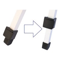 Стол раскладной Tramp с алюминиевой столешницей 80x60x70 см (TRF-063)