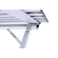 Стол раскладной Tramp с алюминиевой столешницей 120x60x70 см (TRF-064)