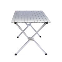 Стол раскладной Tramp с алюминиевой столешницей 120x60x70 см (TRF-064)
