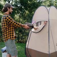 Палатка санитарная Naturehike NH17Z002-P Коричневый (6927595795934)