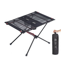 Стол раскладной Naturehike NH19Z027-Z aluminum Чорний 59х40 см (6927595736777)
