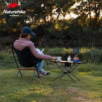 Стол раскладной Naturehike NH19Z027-Z aluminum Чорний 59х40 см (6927595736777)