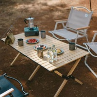 Стол раскладной Naturehike CNK2300JU010 aluminum 118х60х44 см Черный (6976023929007)