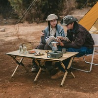 Стол раскладной Naturehike CNK2300JU010 aluminum 118х60х44 см Черный (6976023929007)