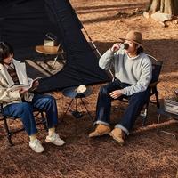 Стол раскладной Naturehike CNH22JU035 aluminum L 43х34х45 см Черный (6927595712443)