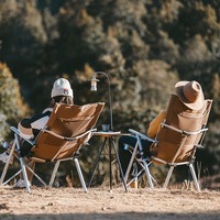 Кресло раскладное Naturehike CNH22JU059 aluminum Коричневый (6975641886969)