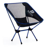 Кемпинговое кресло BaseCamp Compact Black/Blue (BCP 10307)