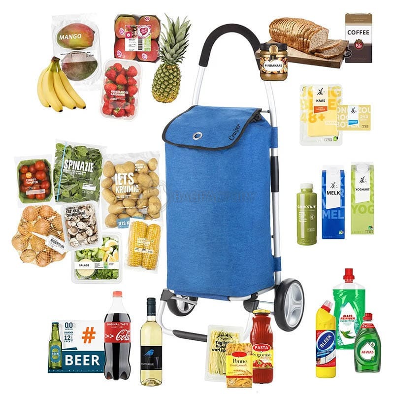 Сумка-тележка ShoppingCruiser Foldable 45л Blue (930861) (Special Offer)