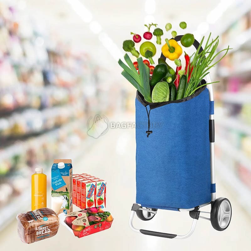 Сумка-тележка ShoppingCruiser Foldable 45л Blue (930861) (Special Offer)