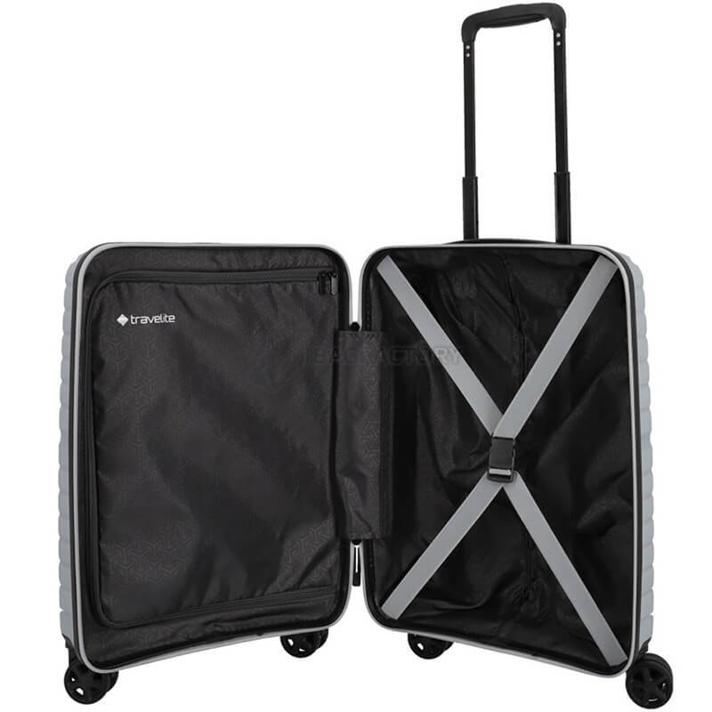 Чемодан на 4 колесах Travelite Trient S 36л Silver (TL076547-56)