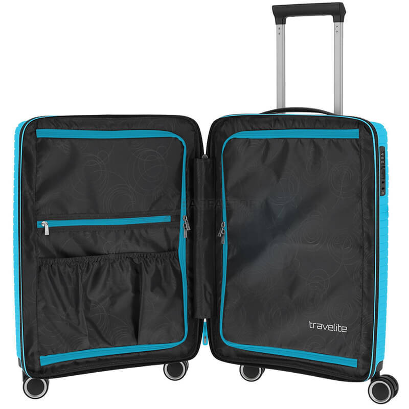 Чемодан на 4 колесах Travelite Orbita S 37л Turquoise (TL076947-23)