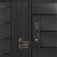Чемодан на 4 колесах Travelite Mooby M 73/80л Black (TL076848-01)