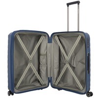 Чемодан на 4 колесах Travelite Mooby M 73/80л Blue (TL076848-20)