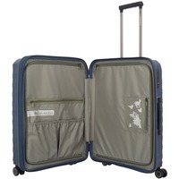 Чемодан на 4 колесах Travelite Mooby M 73/80л Blue (TL076848-20)