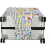 Чехол для чемодана Travelite Accessories Multi Color/Tickets M (TL000316-97)