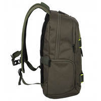 Городской рюкзак Travelite Pathway Stripe Olive для ноутбука 15