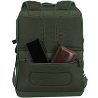 Городской рюкзак Travelite Basics Olive Green для ноутбука 15.6