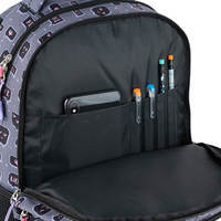 Рюкзак подростковый GoPack Teens 162M-6 16.5л Серый (GO24-162M-6)