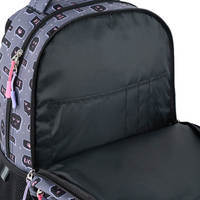 Рюкзак подростковый GoPack Teens 162M-6 16.5л Серый (GO24-162M-6)