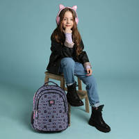 Рюкзак подростковый GoPack Teens 162M-6 16.5л Серый (GO24-162M-6)